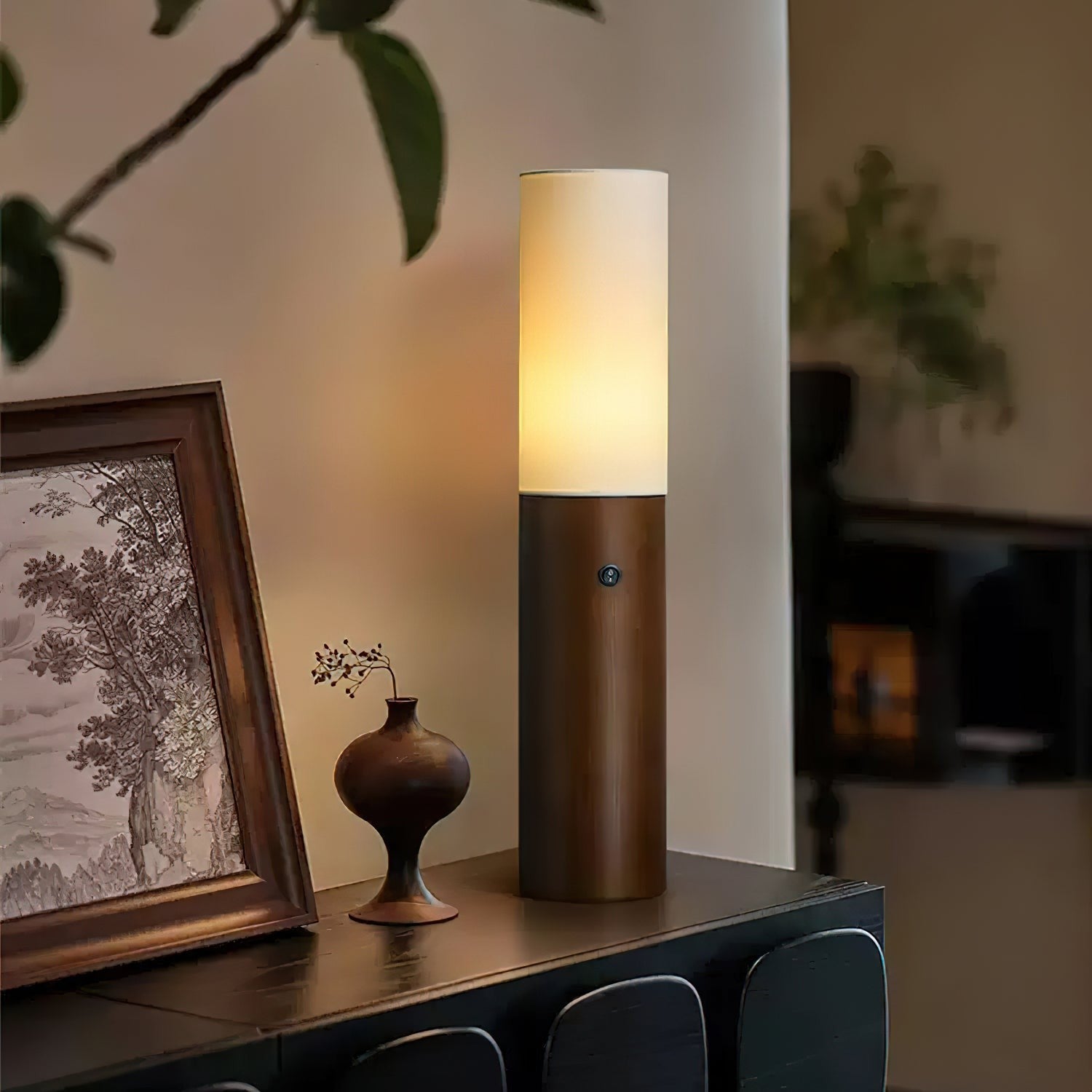 Linea Timber Floor Lamp