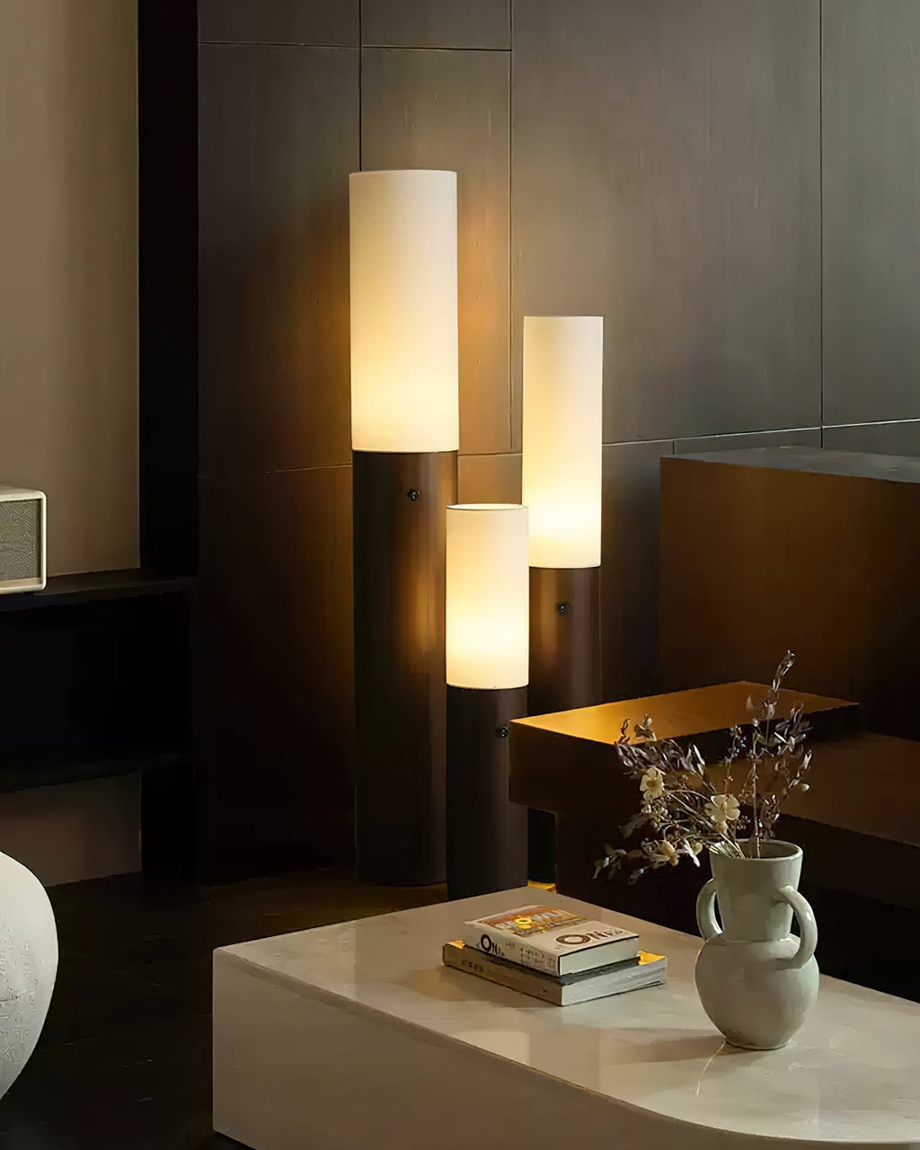Linea Timber Floor Lamp