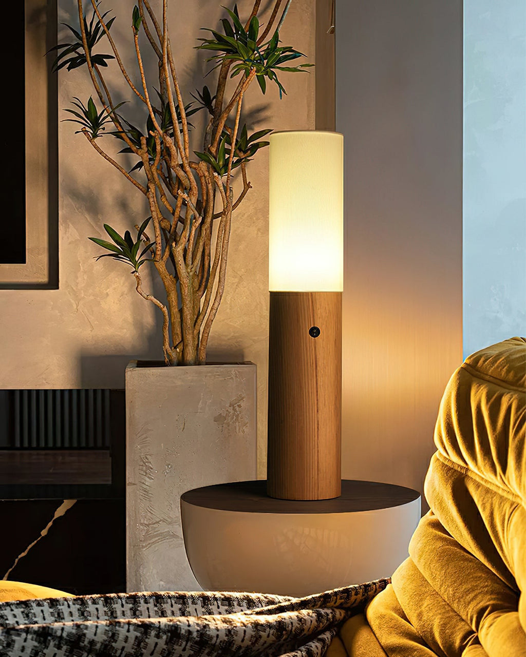 Linea Timber Floor Lamp