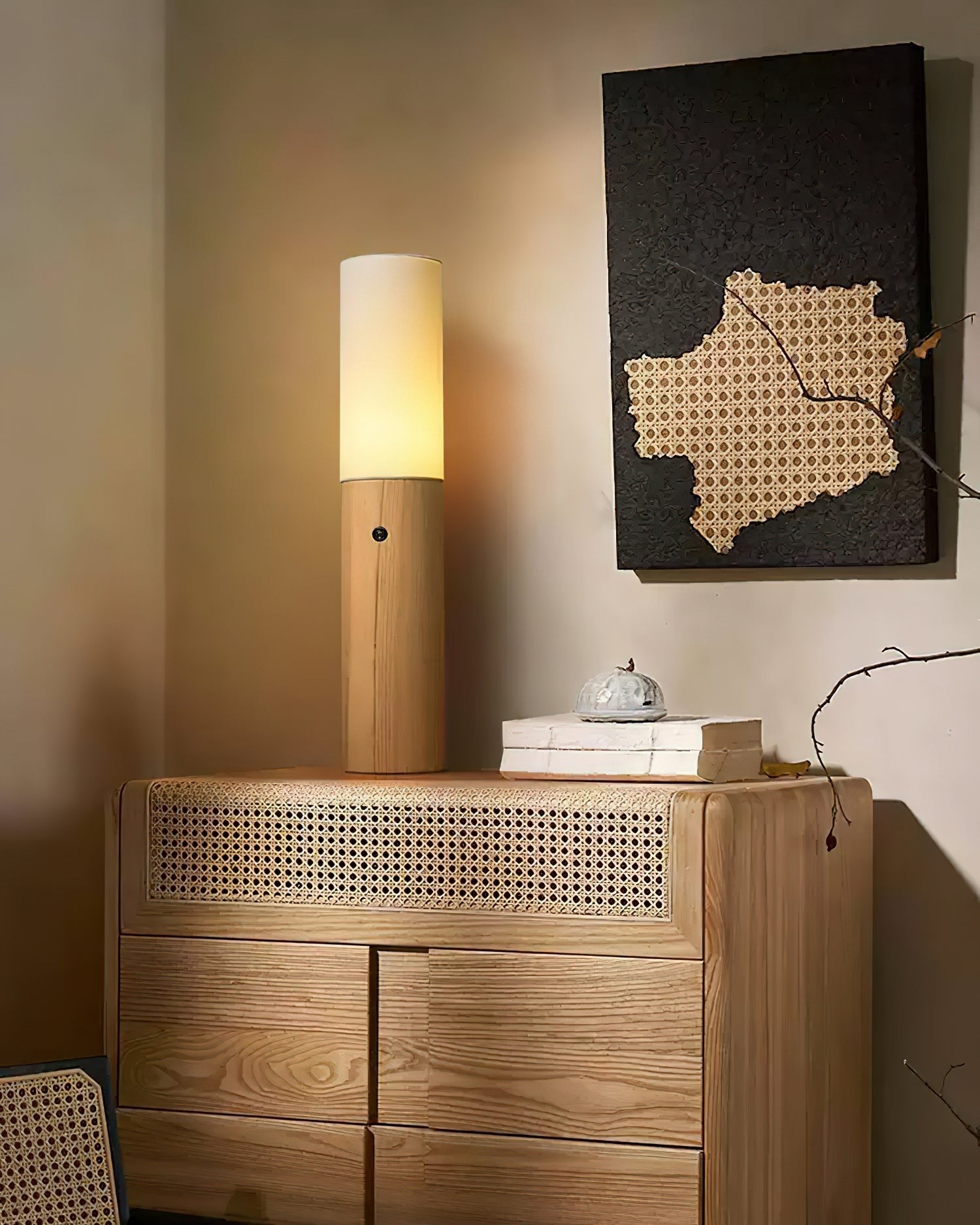 Linea Timber Floor Lamp