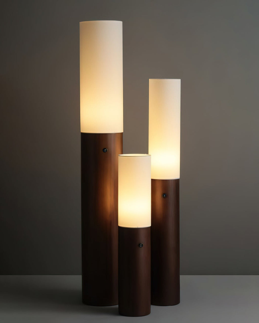 Linea Timber Floor Lamp