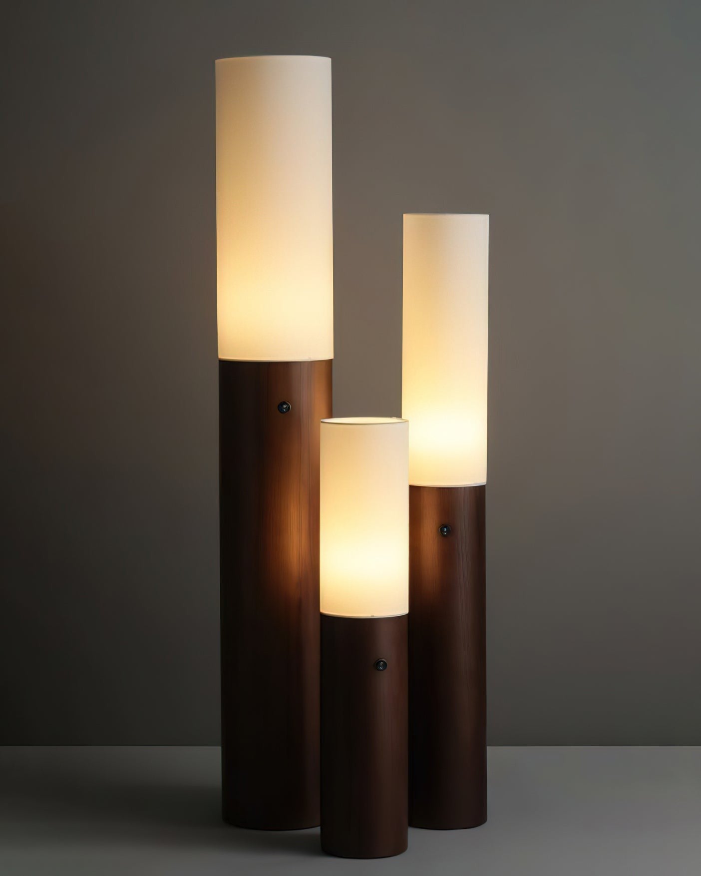 Linea Timber Floor Lamp