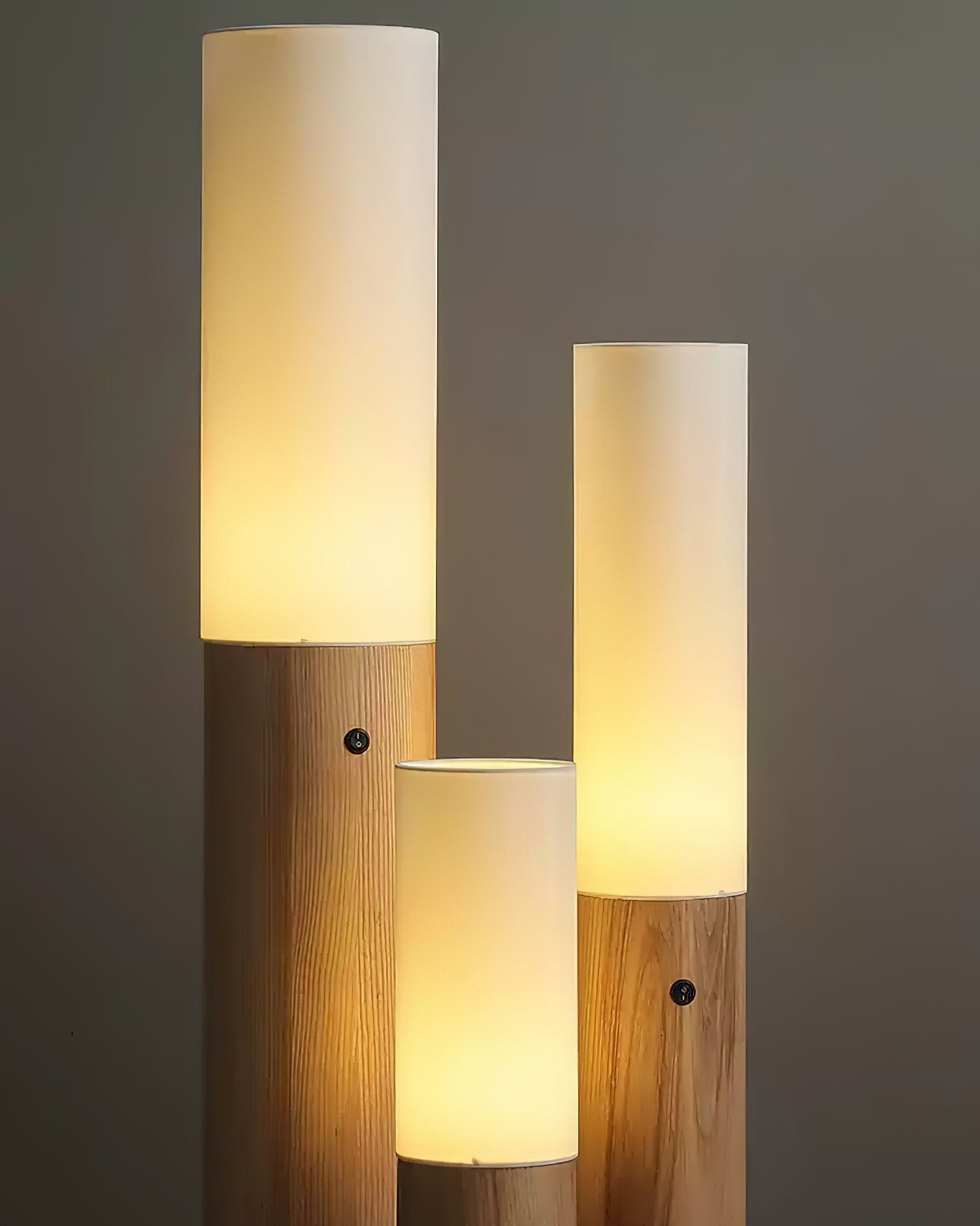 Linea Timber Floor Lamp