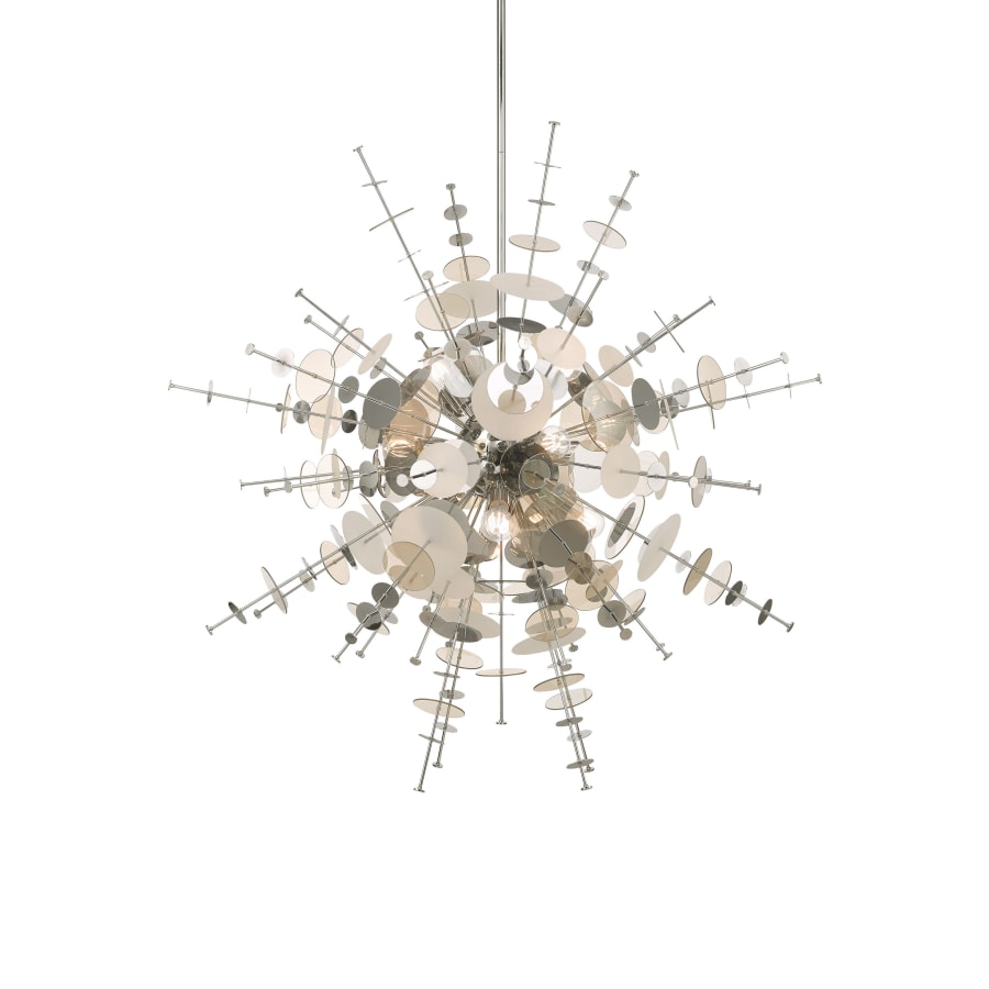 Livex Lighting Circulo 12 Light 50" Wide Sputnik Chandelier