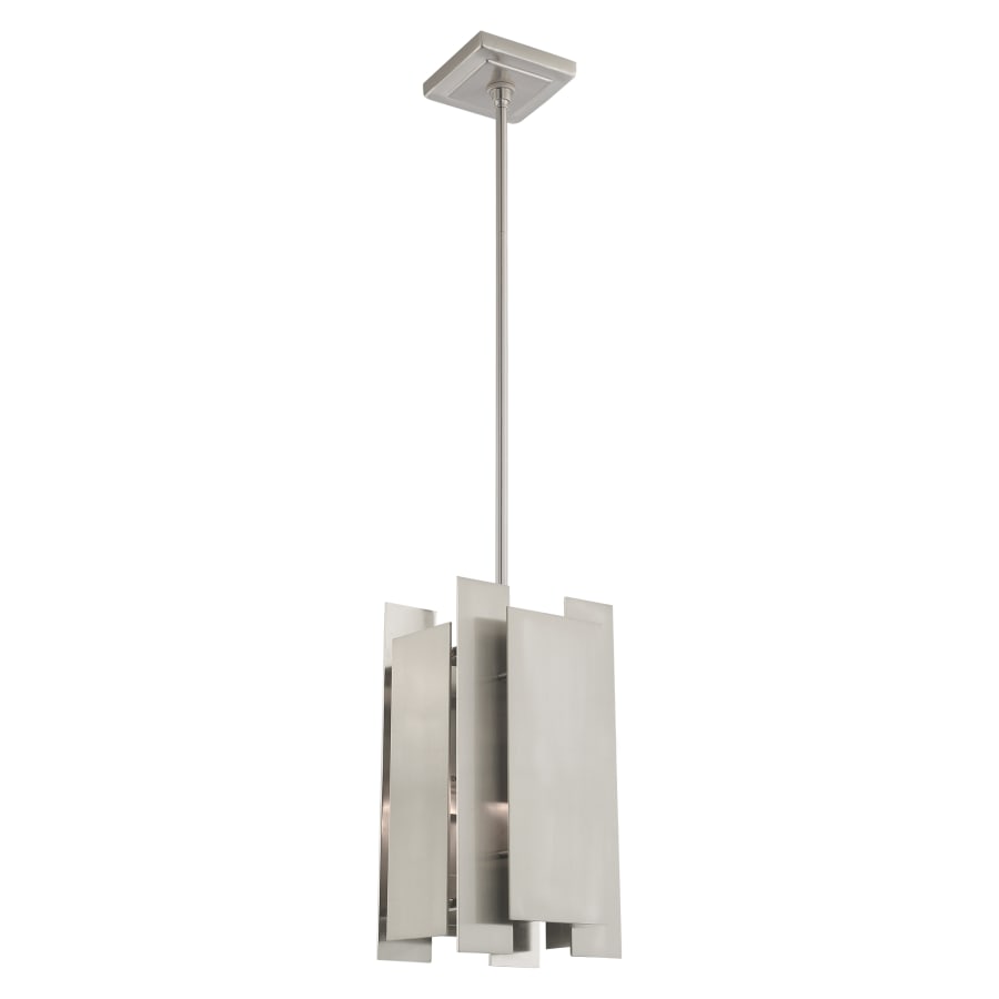 Livex Lighting Varick Single Light 8" Wide Mini Pendant