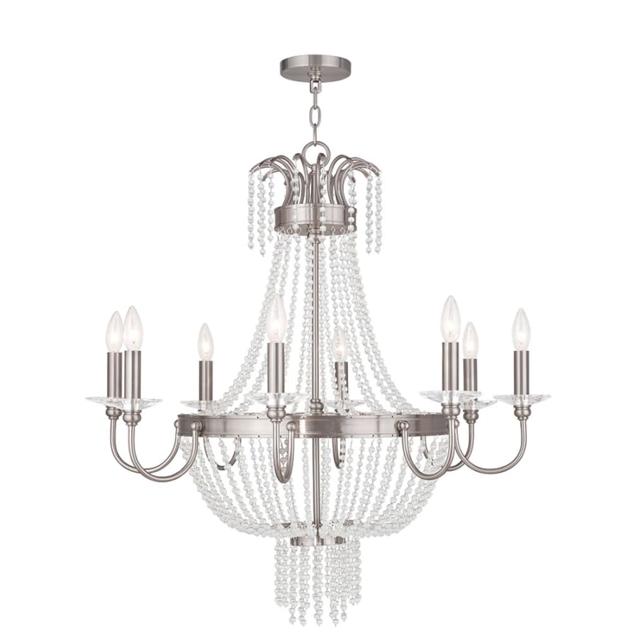 Livex Lighting Valentina 8 Light 1 Tier Chandelier