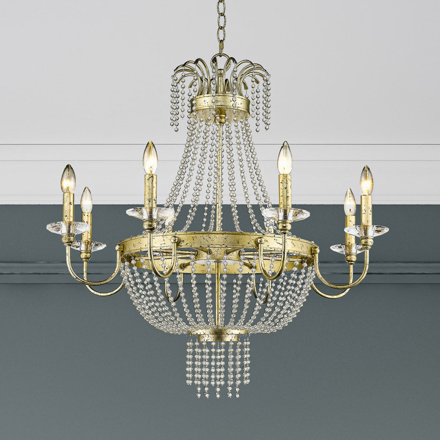 Livex Lighting Valentina 8 Light 1 Tier Chandelier