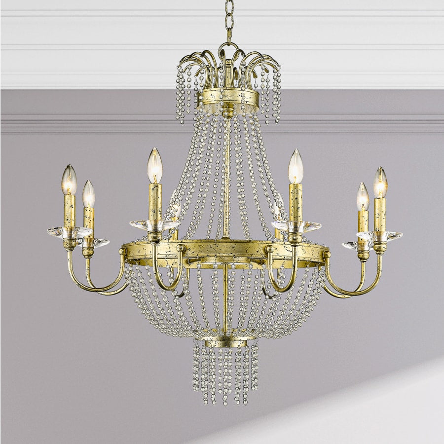 Livex Lighting Valentina 8 Light 1 Tier Chandelier