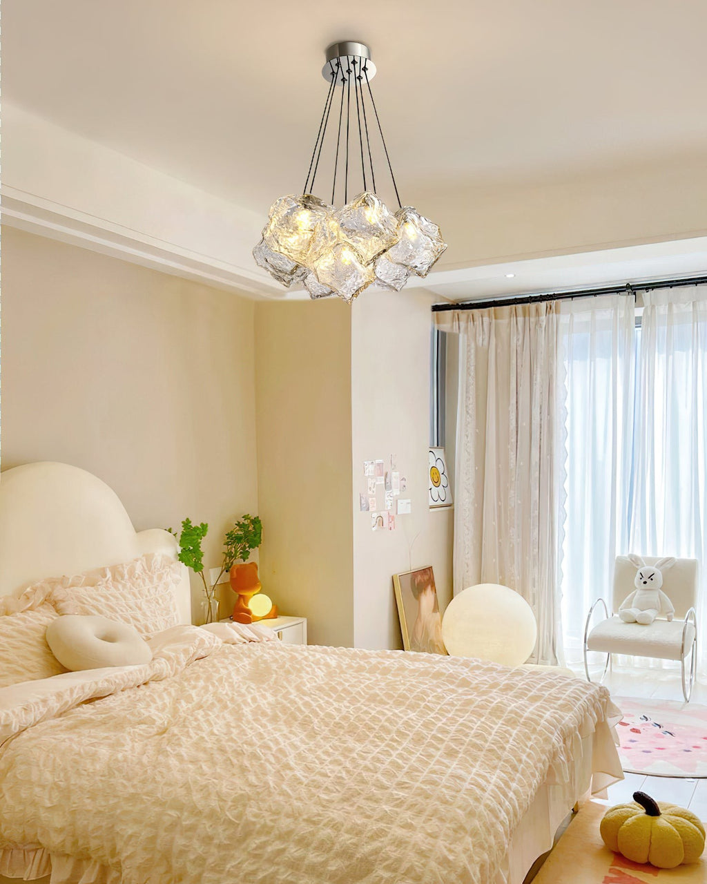 Lumivra Crystal Cluster Chandelier