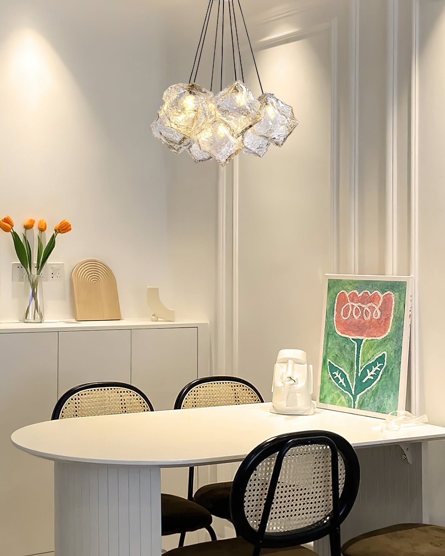 Lumivra Crystal Cluster Chandelier