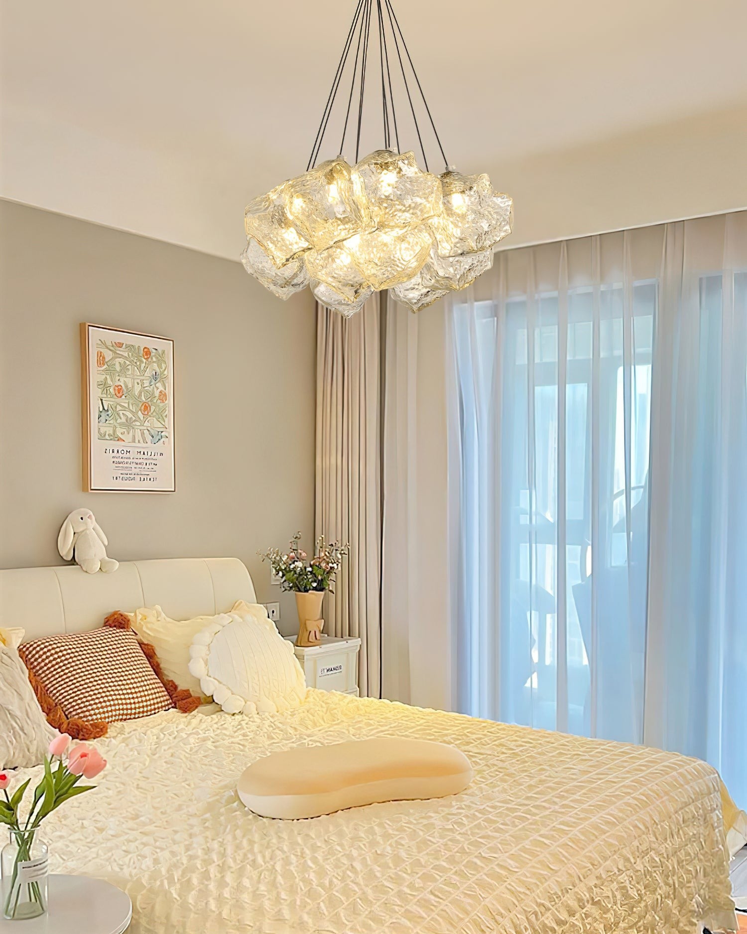 Lumivra Crystal Cluster Chandelier