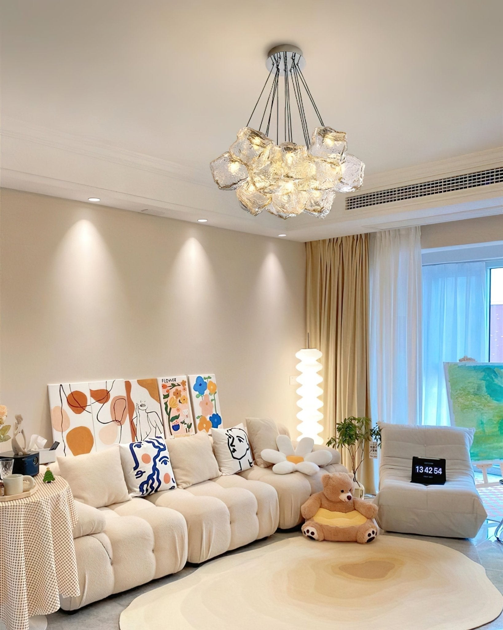 Lumivra Crystal Cluster Chandelier