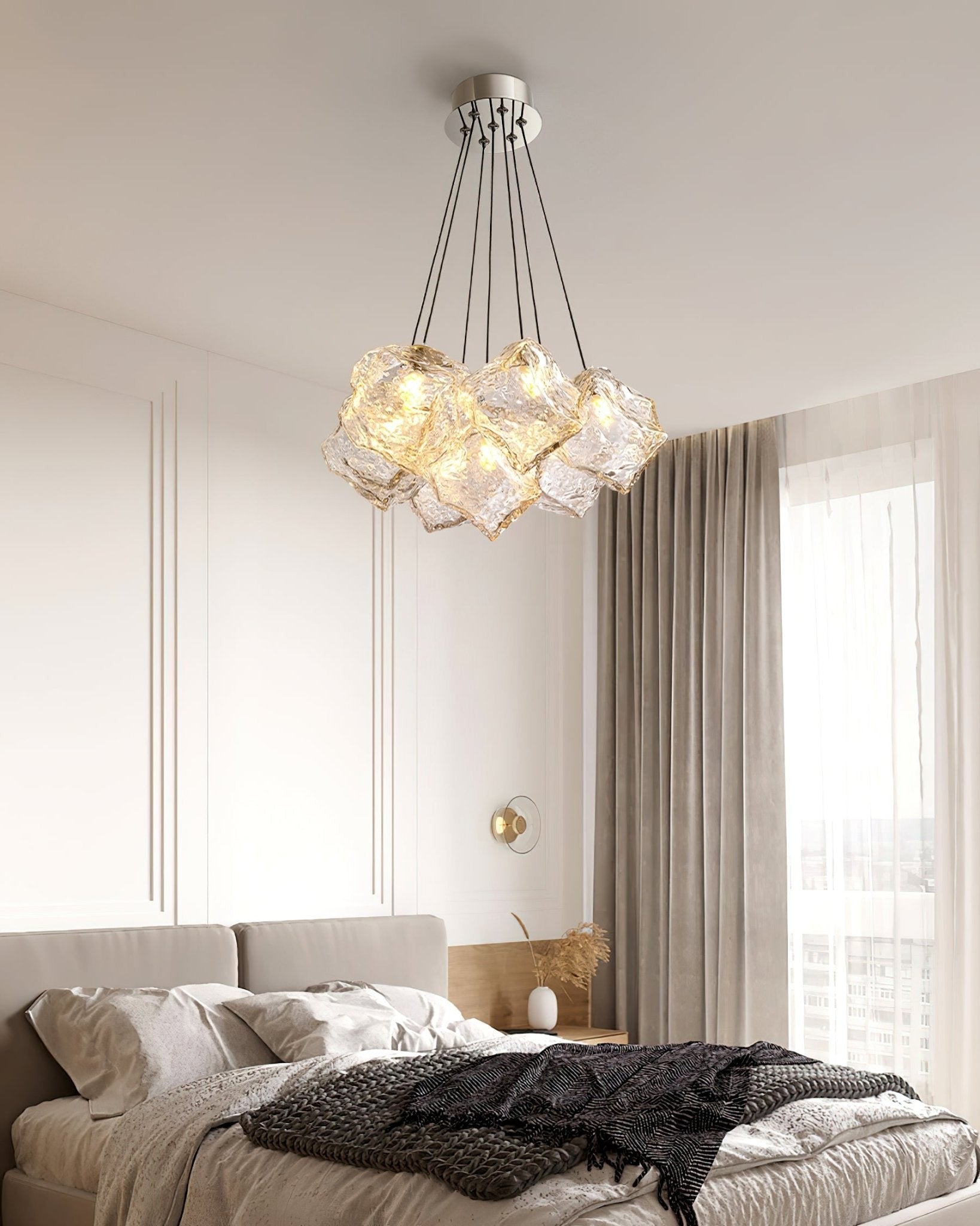 Lumivra Crystal Cluster Chandelier