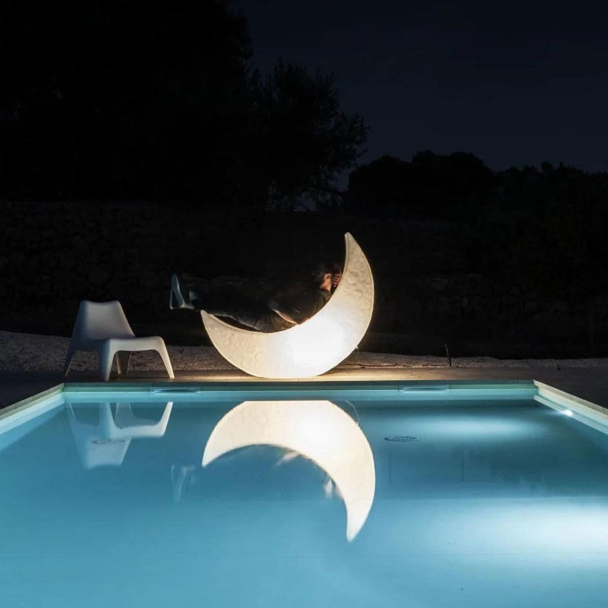 Lunaris Crescent Floor Lamp