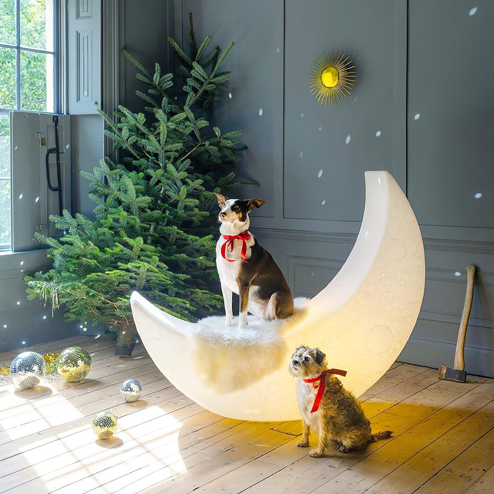 Lunaris Crescent Floor Lamp