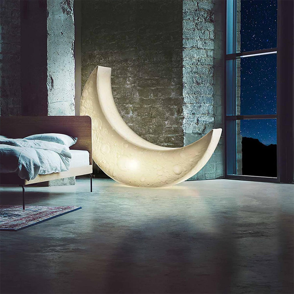 Lunaris Crescent Floor Lamp