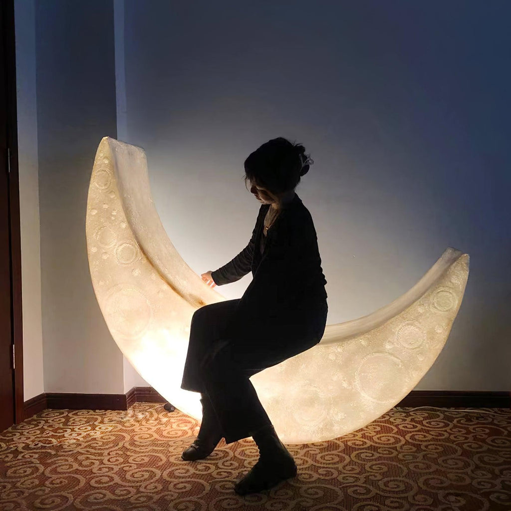 Lunaris Crescent Floor Lamp