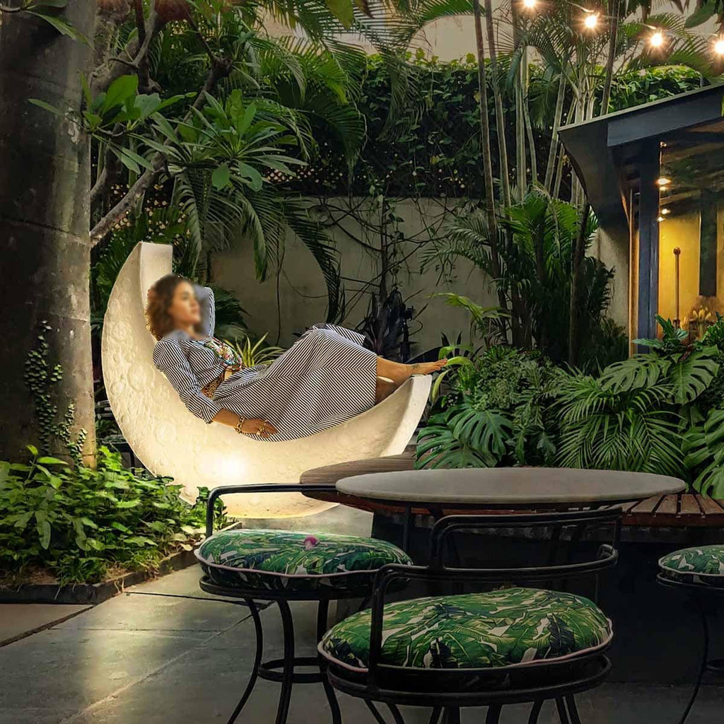 Lunaris Crescent Floor Lamp