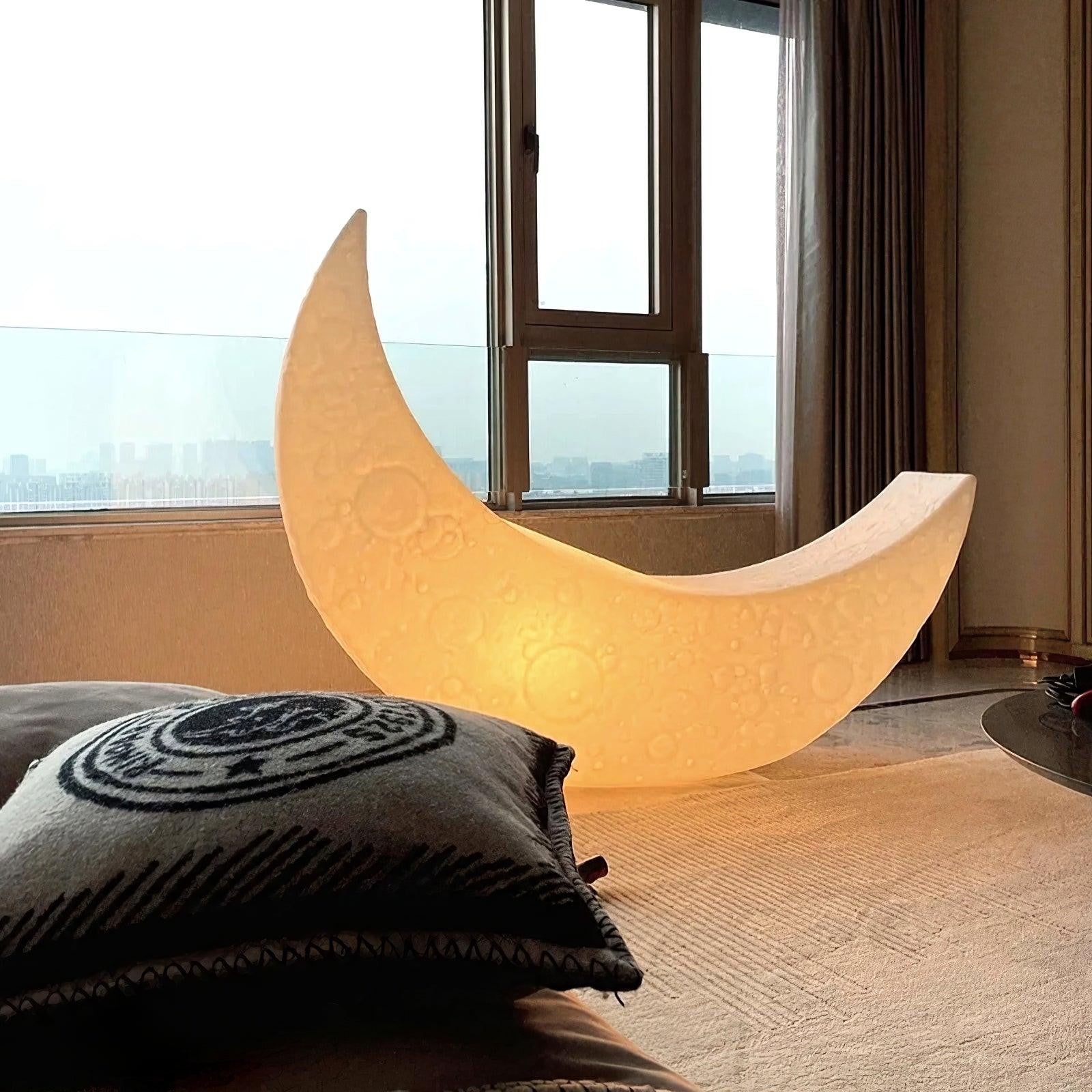 Lunaris Crescent Floor Lamp