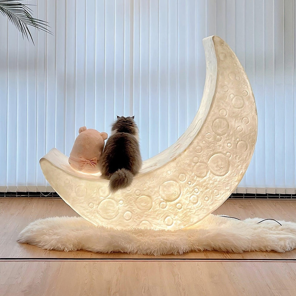 Lunaris Crescent Floor Lamp