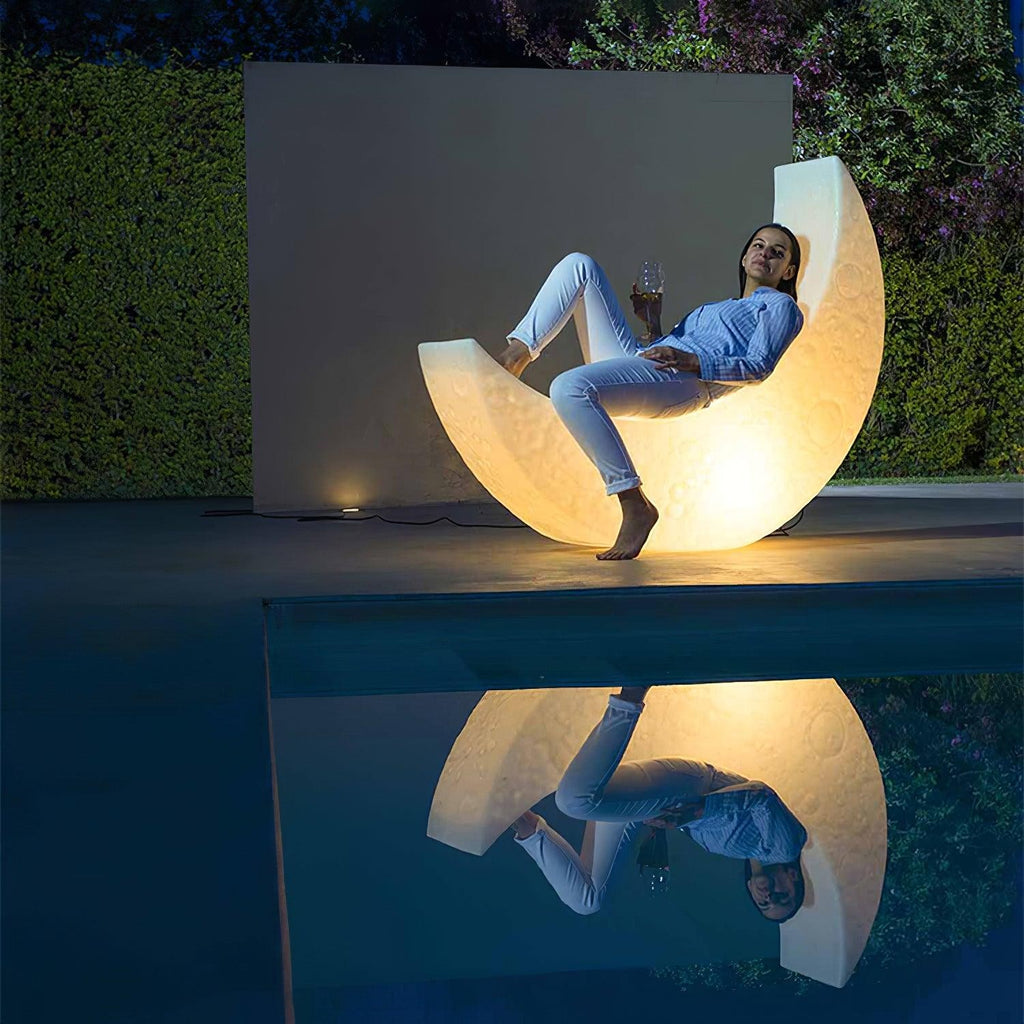 Lunaris Crescent Floor Lamp