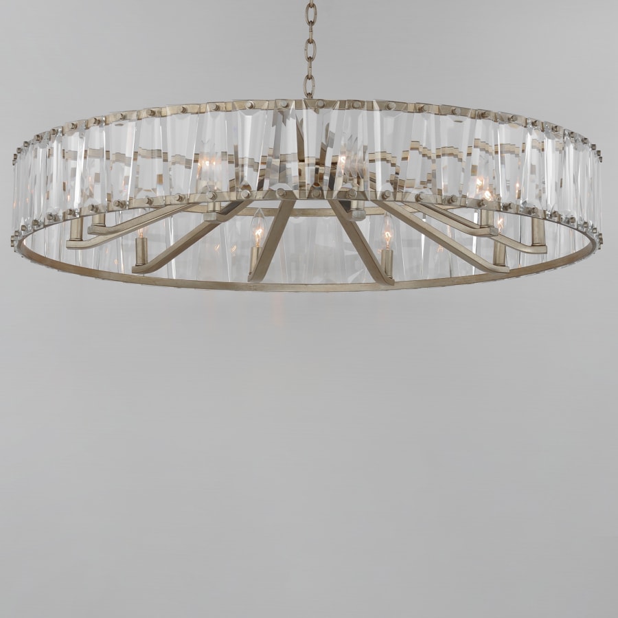 Maxim Odeon 10 Light 40" Wide Crystal Drum Chandelier
