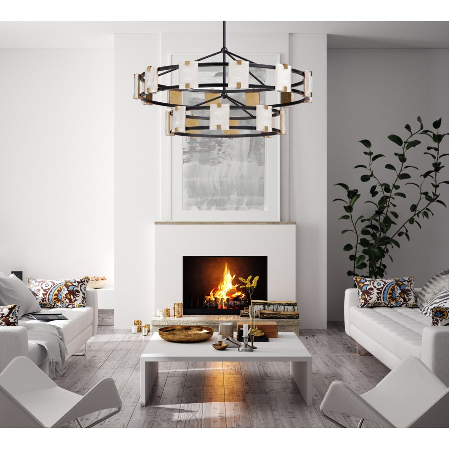 Maxim Radiant 2 Light 42" Wide LED Ring Chandelier