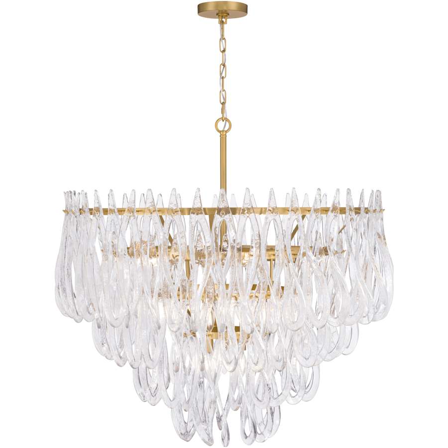 Metropolitan Glassara 15 Light 40" Wide Waterfall Chandelier