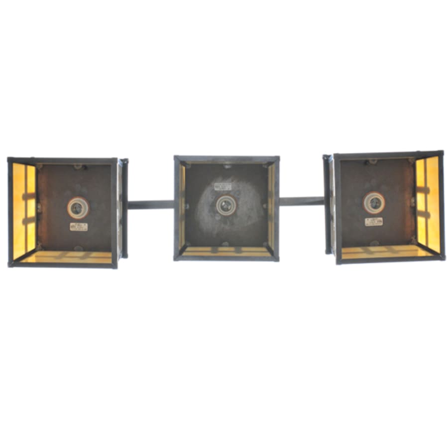 Meyda Tiffany Stillwater 3 Light 39" Wide Linear Pendant