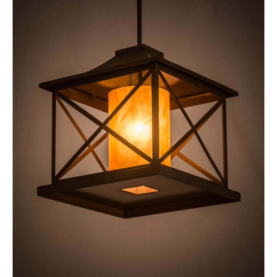 Meyda Tiffany Contemplation 23" Wide Pillar Candle Pendant