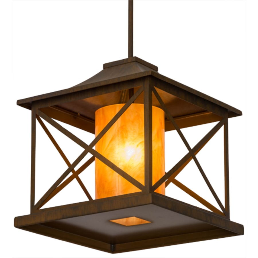 Meyda Tiffany Contemplation 23" Wide Pillar Candle Pendant