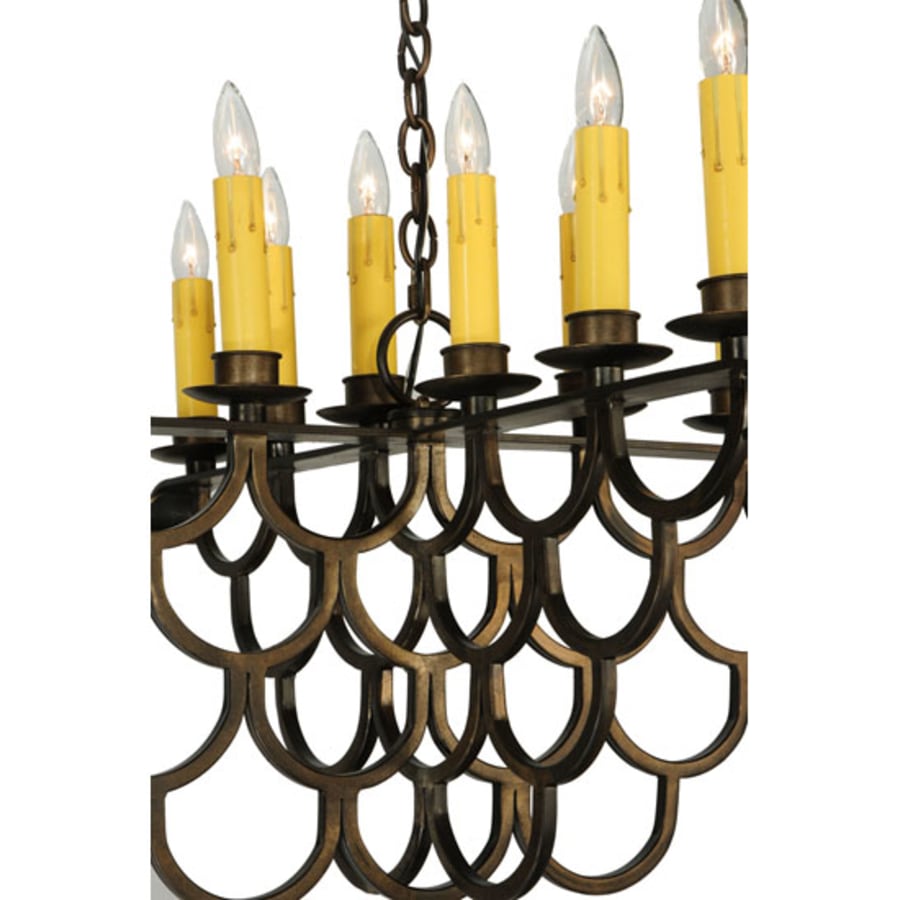 Meyda Tiffany Picadilly 23 Light 32" Wide Taper Candle Style Chandelier