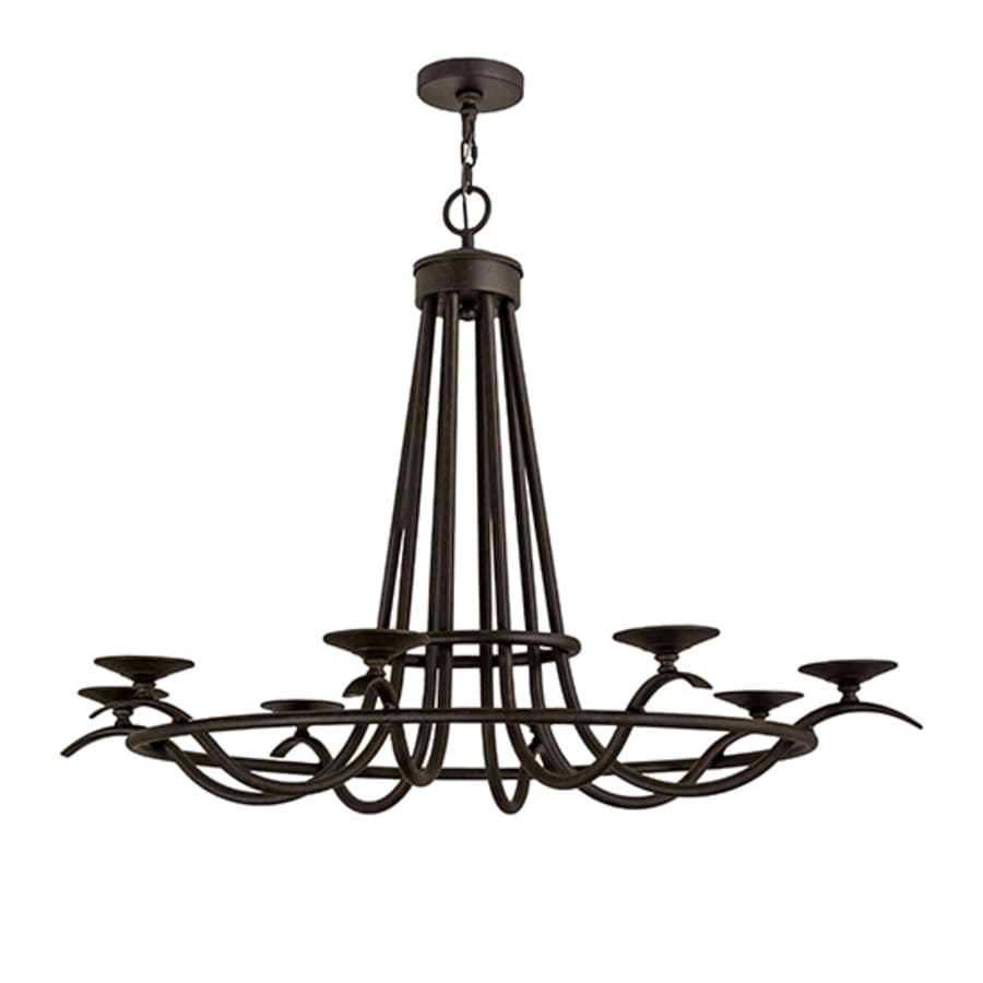 Meyda Tiffany Octavia 8 Light 38" Wide Taper Candle Style Chandelier