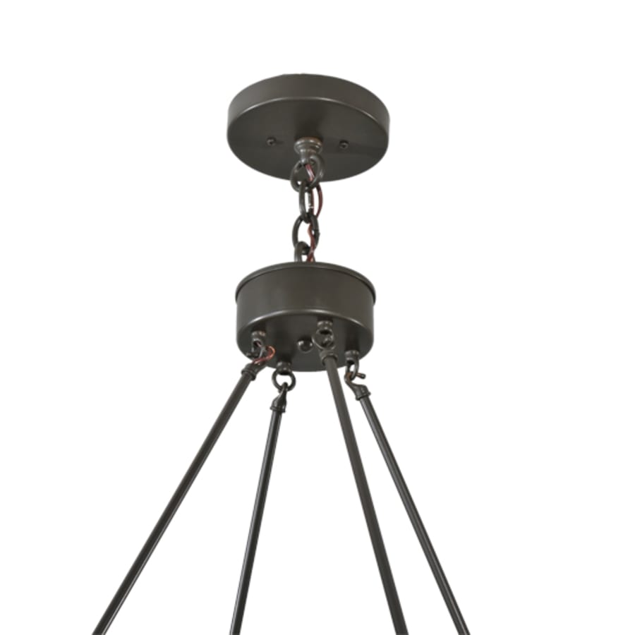 Meyda Tiffany Brach Ring 8 Light 62" Wide Chandelier