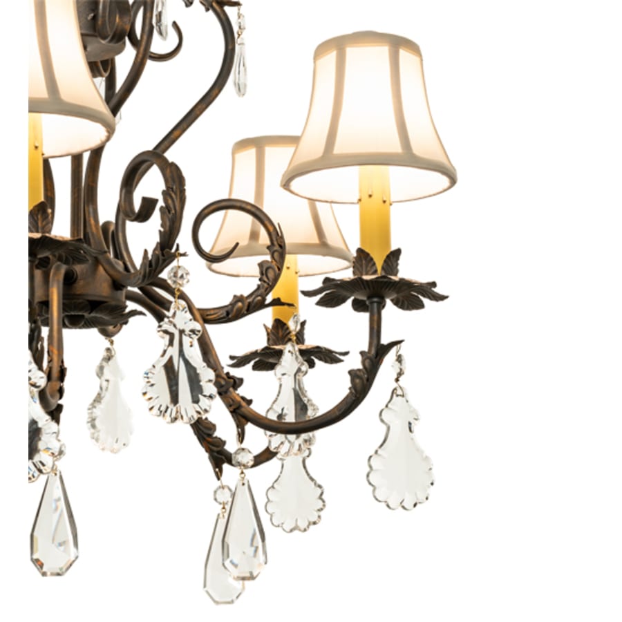 Meyda Tiffany Chantilly 5 Light 24" Wide Crystal Chandelier