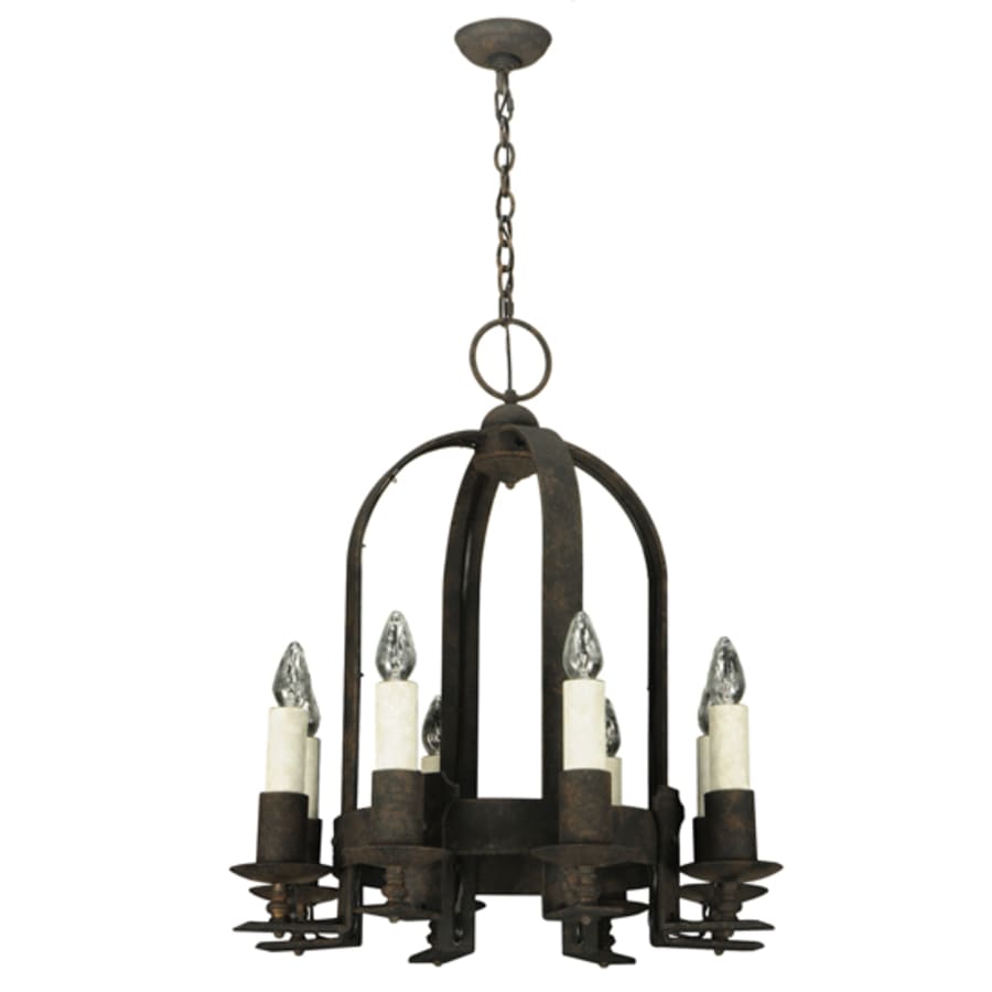 Meyda Tiffany Aragon 8 Light 26" Wide Taper Candle Style Chandelier