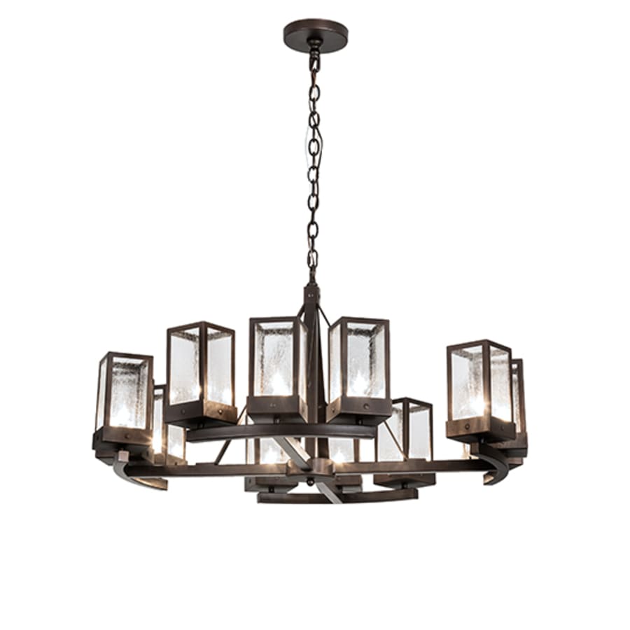 Meyda Tiffany Parker Henry 12 Light 36" Wide Chandelier