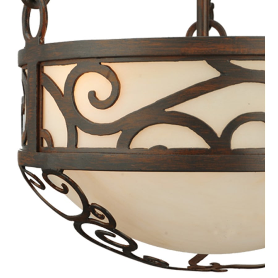Meyda Tiffany Lilliana 3 Light 12" Wide Pendant