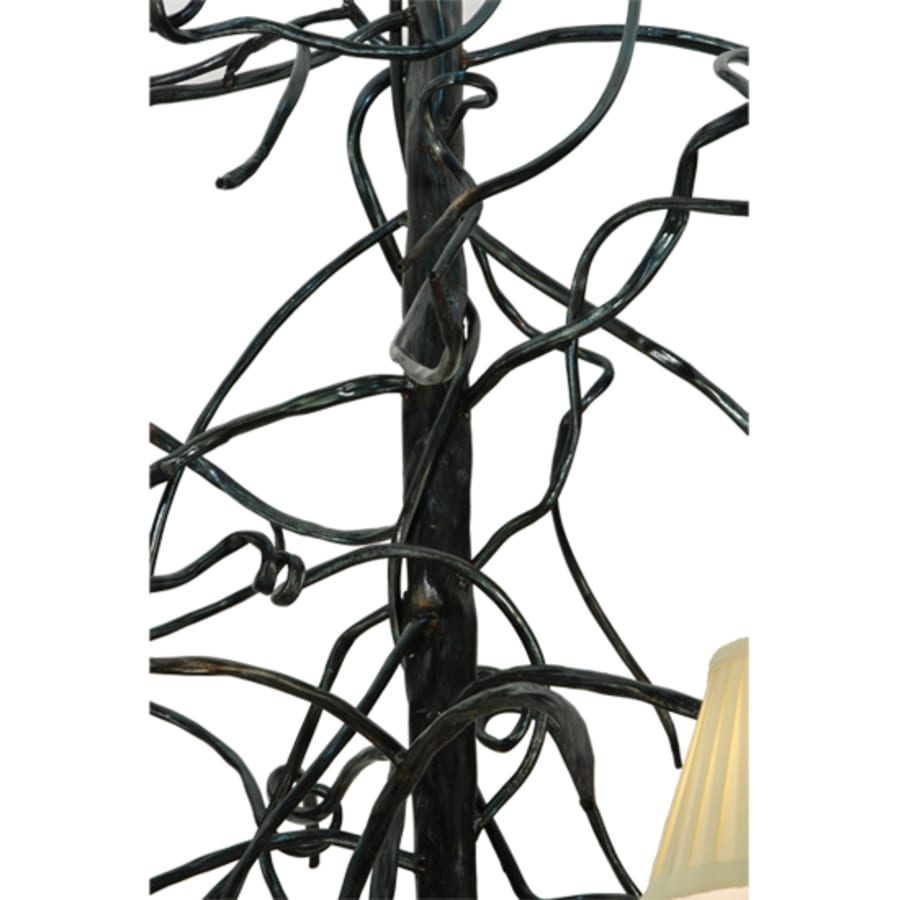 Meyda Tiffany Winter Solstice 6 Light 50" Wide Wrought Iron Chandelier