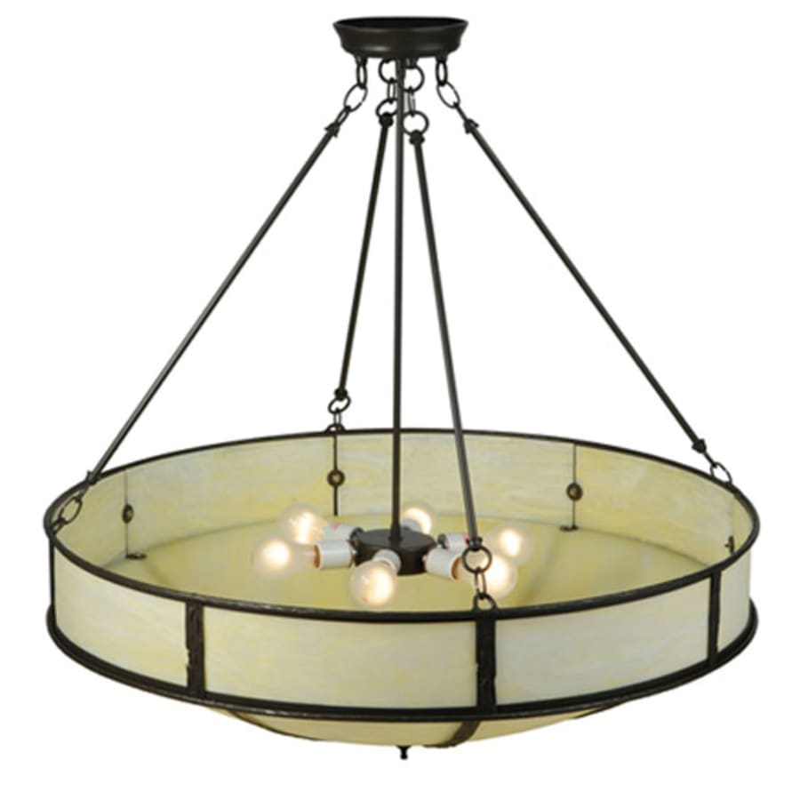 Meyda Tiffany Lone Pine 6 Light 36" Wide Pendant