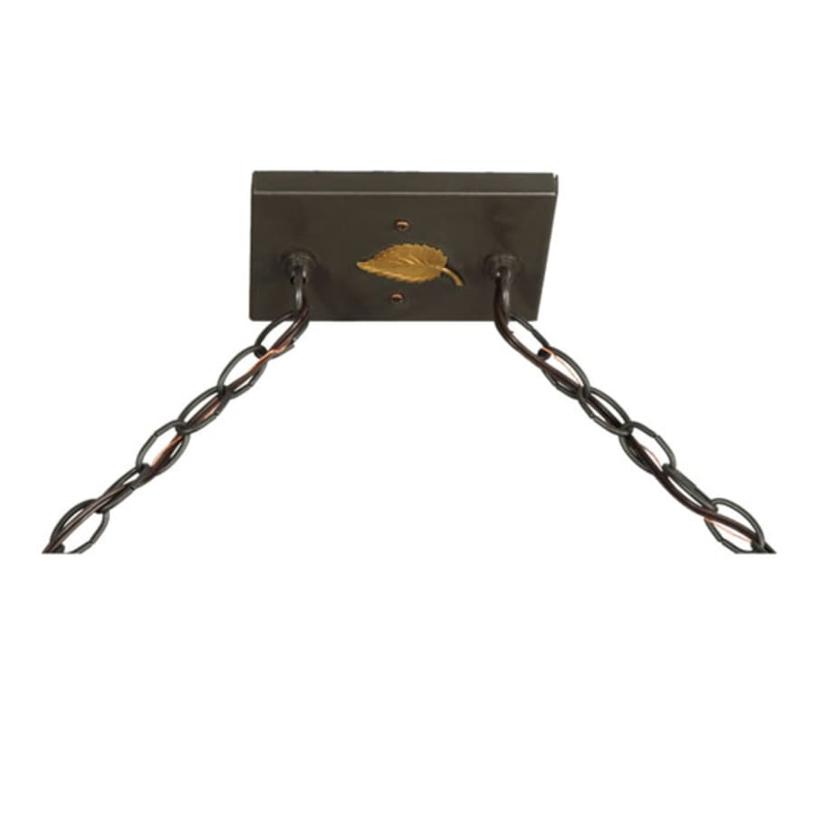 Meyda Tiffany Buffalo at Lake 9 Light 61" Wide Linear Pendant