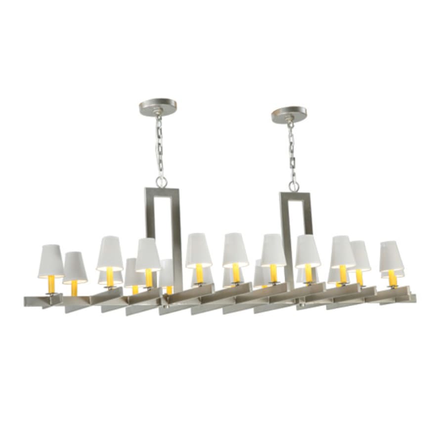 Meyda Tiffany Dante 20 Light 72" Wide Linear Chandelier