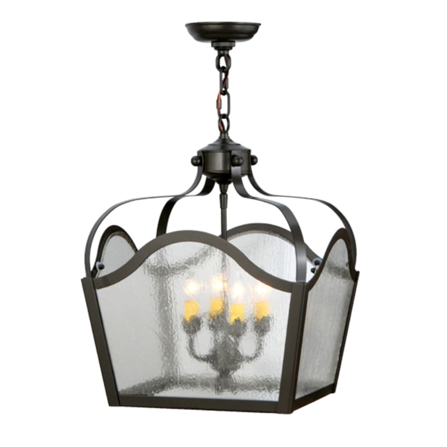 Meyda Tiffany Terena 4 Light 22" Wide Taper Candle Pendant
