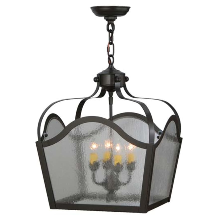 Meyda Tiffany Terena 4 Light 22" Wide Taper Candle Pendant