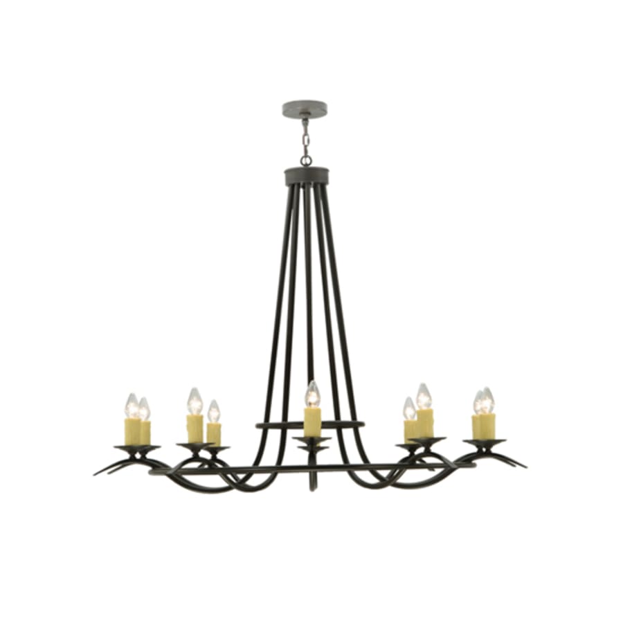 Meyda Tiffany Octavia 10 Light 58" Wide Taper Candle Style Chandelier
