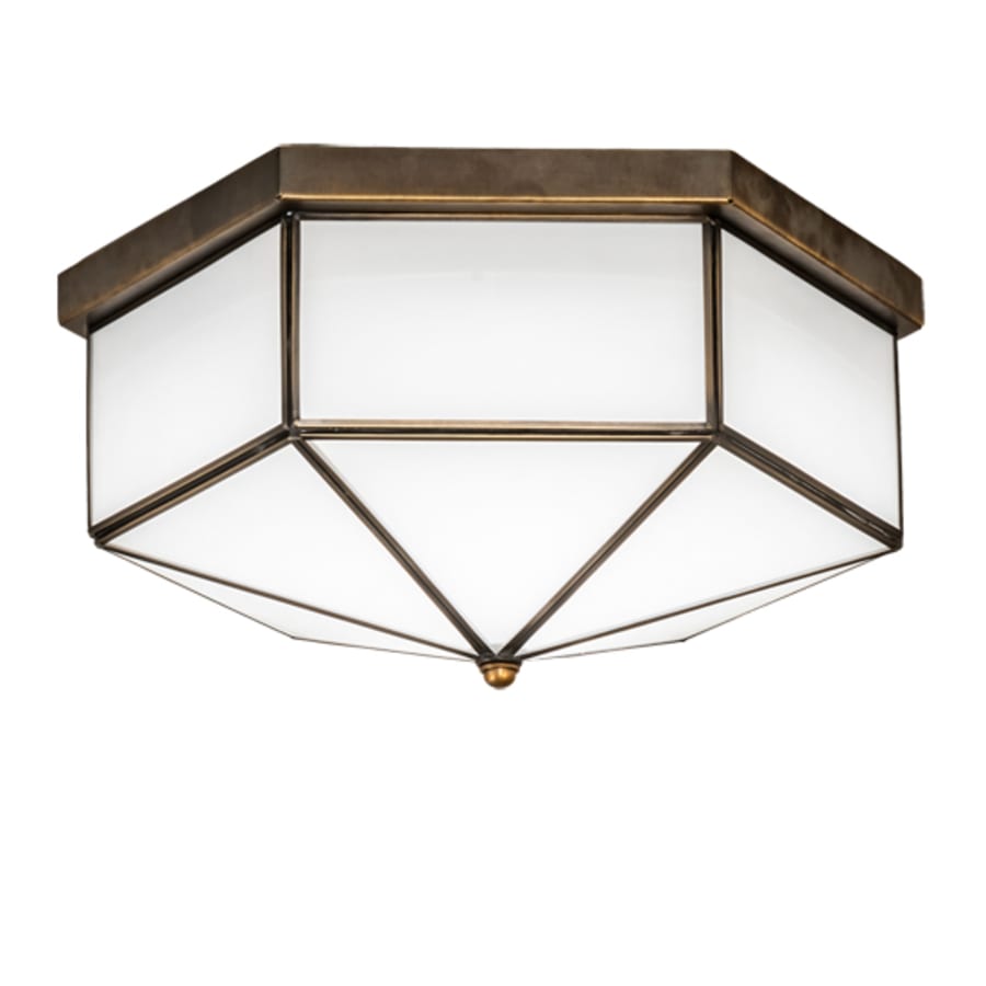 Meyda Tiffany Eltham 16" Wide LED Flush Mount Ceiling Fixture