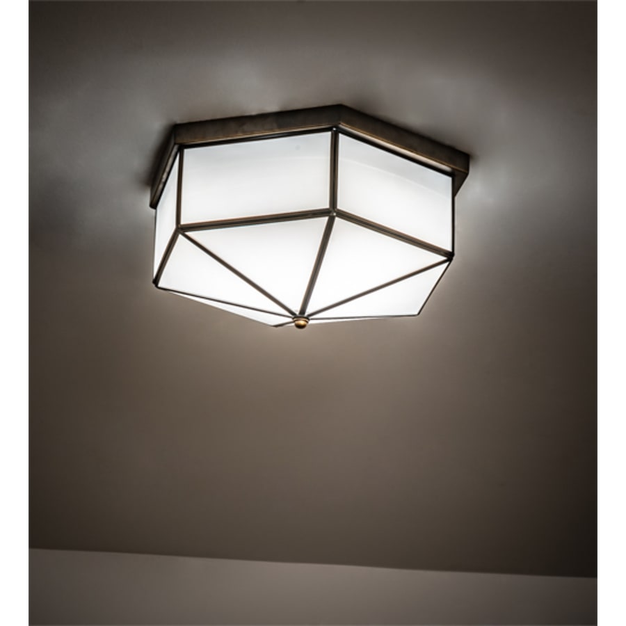 Meyda Tiffany Eltham 16" Wide LED Flush Mount Ceiling Fixture