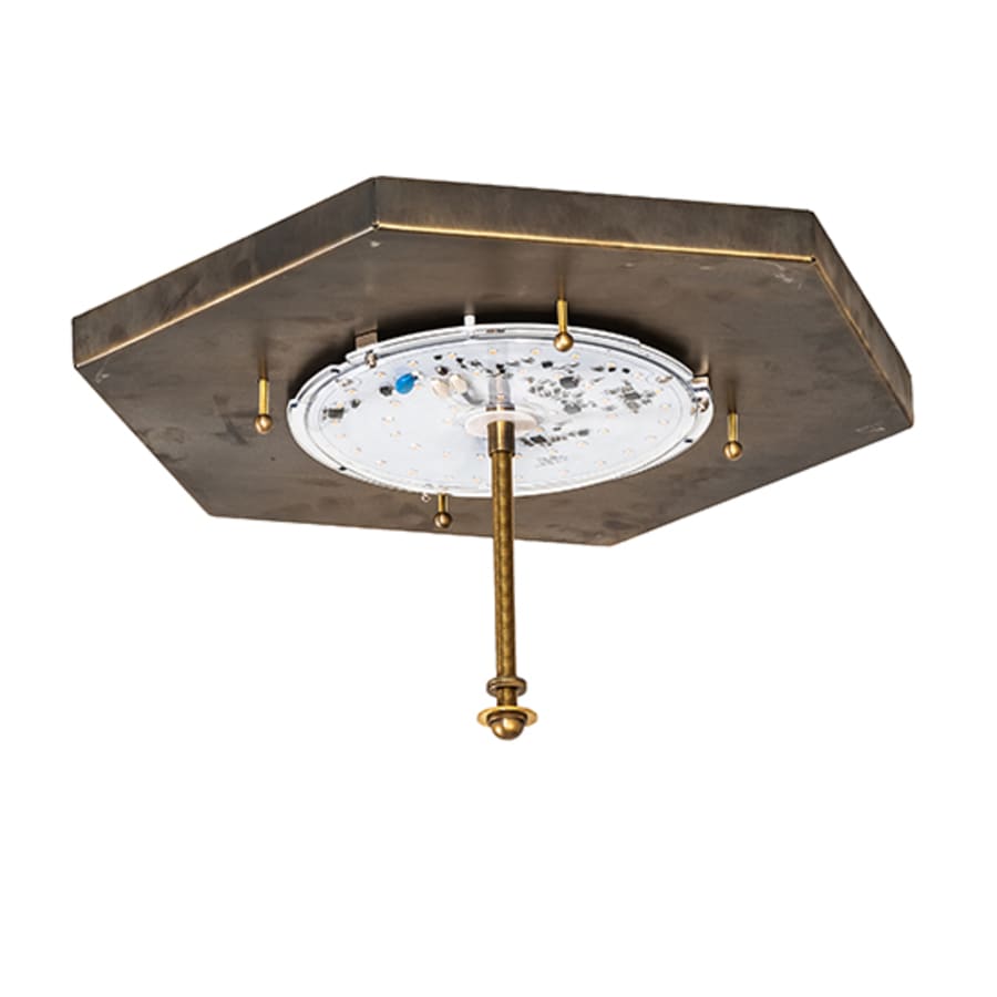 Meyda Tiffany Eltham 16" Wide LED Flush Mount Ceiling Fixture