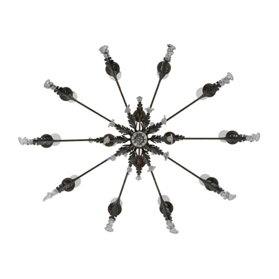Meyda Tiffany Windsor 14 Light 50" Wide Crystal Candle Style Chandelier