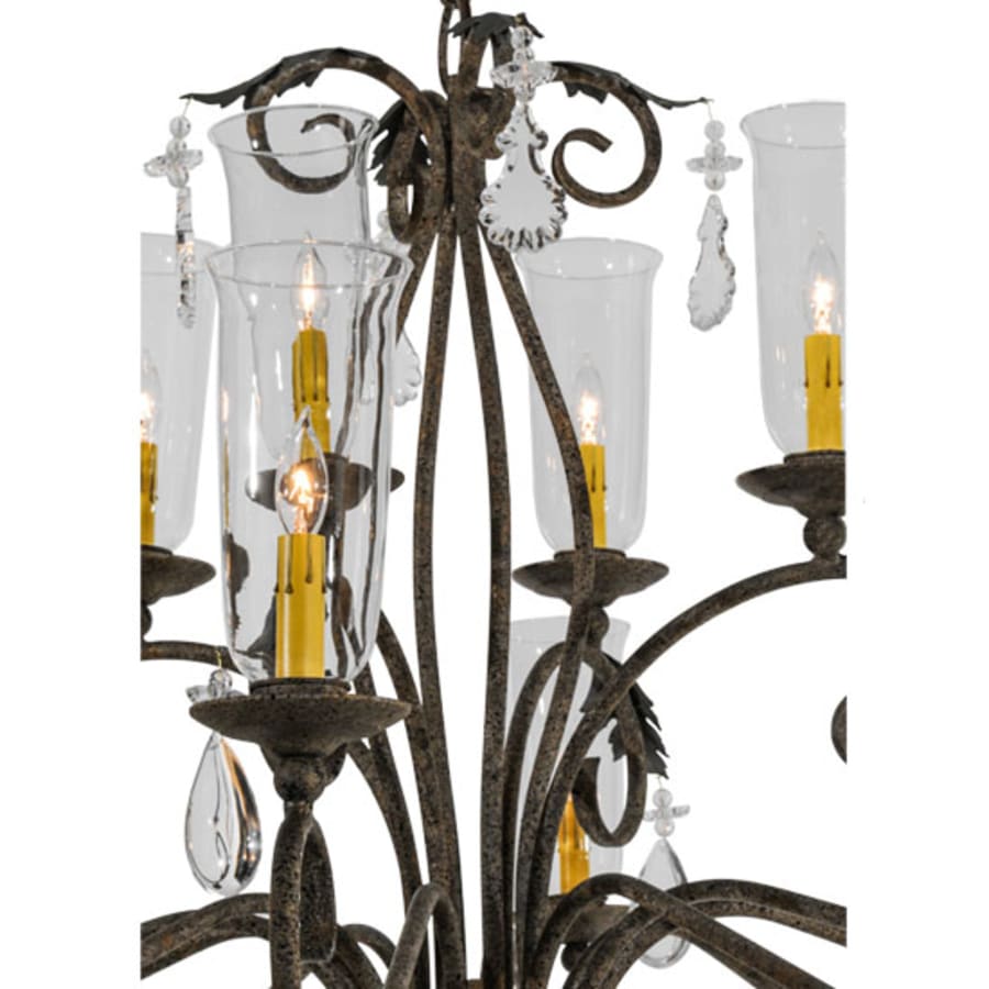 Meyda Tiffany Windsor 14 Light 50" Wide Crystal Candle Style Chandelier